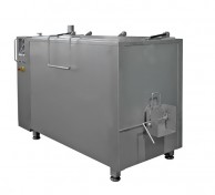 Round section cooking boiler with mechanical mixer 3