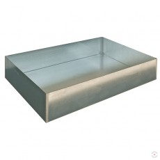 200 L cinkuota padėklinė vonia STANDARD BW prasiliejimams