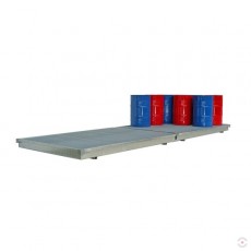 2x1030 L cinkuota padėklinė vonia LOWST1900 prasiliejimams sulaikyti