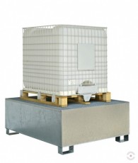 1000 L cinkuota vonia MEGA ST1000 prasiliejimams sulaikyti, 5x200
