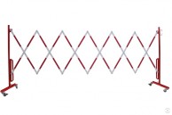 Sudedamas_žirklinis_barjeras_3,6_m_25x4_mm_raudonai_baltas_su_ratukais