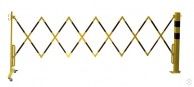 Sudedamas_žirklinis_barjeras_3,6_m_25x4_mm_su_kolona_ir_ratukais_2