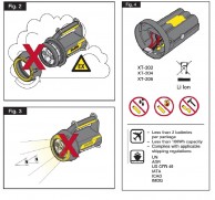 XT50l_prožektorius_draudžiami_veiksmai