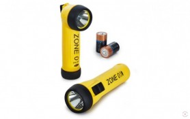 Ex ATEX TR35 PLUS žibintas su baterijomis ir LED