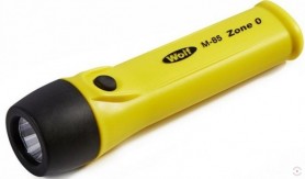 Ex ATEX M-85B MIDI žibintas su baterijiomis ir LED