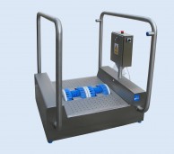 Žemakulnių klumpių padų plautuvas mod.550702F