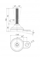 H-FIX061_M12_pilnai_sriegtos_fiksuojamos_atraminės_kojos_1002002_eskizas