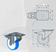 SCSB_ratuko_su_tvirtinimo_plokšte_ir_stabdžiu_eskizas