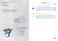 SCSB_ratukas_su_tvirtinimo_ plokšte_ir_stabdžiu_bukl