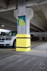 Parkingo įrenginių apsaugos