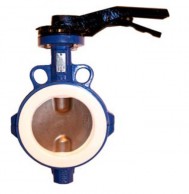 TECFLON sklendė VP4444RA-02PTFE_su_įklotu_ir_su_rankena