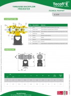 X2101_moteriškas_BSP_atgalinio_srauto_blokatorius_nevaldoma_skirtingo_slėgio_sritimi_CA573_konstrukcija