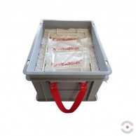 Plastikinis-konteineris-akumuliatorių-transportavimui-su-priešgaisrinėmis-granulėmis