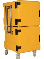 Avatherm 600 x2 dviguba termodėžė  su ratukais karštam maistui 1