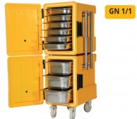 Mod.100201 Avatherm 600M x2 dviguba termodėžė  su ratukais karštam maistui 2