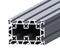 Sunkus aliuminis profilis 60x90 su dvigubais kanalais 02