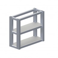 Lengvas aliuminio profilis 60x120 07
