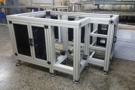 Sunkus aliuminio profilis 80x80 03