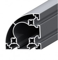 Sferinis aliuminis profilis 80x80 mm 01