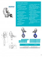 VPG4448-U24 drugelinė sklendė lygiomis ausimis su AUMA elektriniu varikliu 04