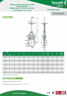 VGH 6450-00EP Užspaudžianti peilinė sklendė, su rankračiu, nerūdijančio plieno korpusu 003