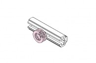U griovelio 30 Ø mm plastikinis skriemulys 03