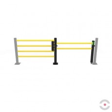 DFOS-4DFFS-1500 d-flexx DELTA OSCAR 4 lankstus barjerinis elementas, 1500 mm įstumiami vartai