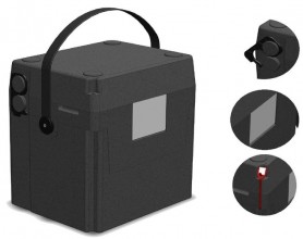 12186 thermocontainer with belt, 1-4 GN, volume15 L
