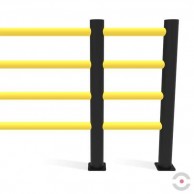 DFFS-M-4HI Lankstus barjerinis elementas d-flexx DELTA, komplektas 4 sijos 350-1510 mm 03