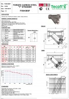 FI5843BSP Y tipo A105 plieno  SW koštuvas-konstrukcija