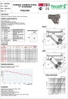 FI5843SW Y tipo A105 plieno  SW koštuvo konstrukcija