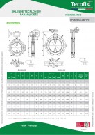 VP4649RA-08PTFE Drugelinė sklendė kaliojo ketaus korpusu su pavarų dėže su ausimis, PN16-matmenys