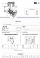 HTC 46 Termostatinės garo gaudyklės duomenys