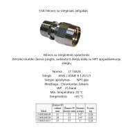 5540 Movos su srieginiais antgaliais