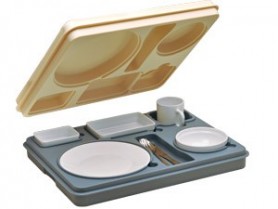 Thermo trays system for hospitals and schools MULTITRAY