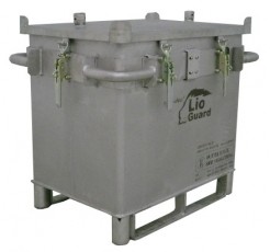 S-BOX X1 Metalinis ličio jonų baterijų transportavimo konteineris