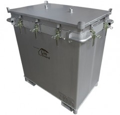 M-BOX X2 Metalinis ličio jonų baterijų transportavimo konteineris
