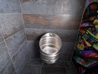 SLPN 10E Nerūdijančio plieno KEG pisuaras su infraraudonųjų spindulių valdomu skalavimo įrenginiu, 24 V DC  02