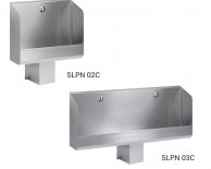 SLPN 02C ir SLPN 03C  Nerūdijančio plieno automatinis pisuarai