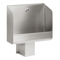 SLPN 02E Nerūdijančio plieno pisuaro lovelis su integruotu infraraudonųjų spindulių praplovimo įrenginiu, 24 V DC