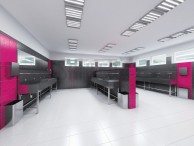 SLUN 50  Nerūdijančio plieno lovelis su integruota elektronika,