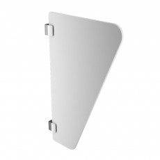SLZN 14 Skiriamoji užuolaida  tarp pisuarų– HPL laminatas