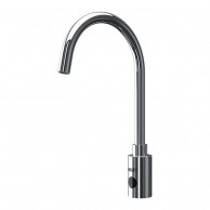 SLU 08LD Praustuvo pailgas čiaupas šaltam ir karštam vandeniui, 24 V DC