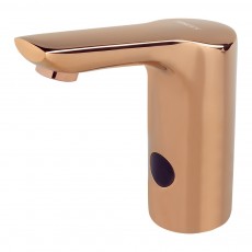 SLU 57F Automatinis praustuvo čiaupas šaltam ir karštam vandeniui, ROSE GOLD, 24 V DC