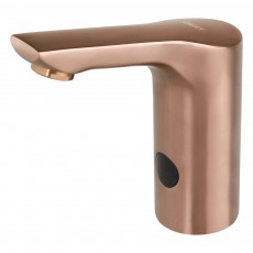 SLU 57FX Automatinis praustuvo čiaupas šaltam ir karštam vandeniui, ROSE GOLD MATT, 24 V DC