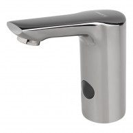 SLU 57H Automatinis praustuvo čiaupas šaltam ir karštam vandeniui, METAL GREY, 24 V DC