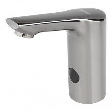 SLU 57H Automatinis praustuvo čiaupas šaltam ir karštam vandeniui, METAL GREY, 24 V DC