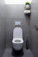 SLW 02A Automatinis tualeto praplovimo įrenginys montavimo sistemai SLR 21, baltas plastikas, 24 V DC 02