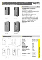 SLZA 40G Monetos ir žetonų aparatas durims atidaryti su GSM moduliu 02