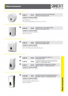 SLDN 08E Automatinis skysto muilo ir gelio dezinfekanto dozatorius, tūris 1 l, baltas plastikas ABS 03